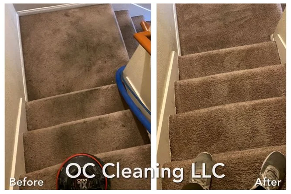 Carpet house cleaning service in Orange County Stairs Cleaning
