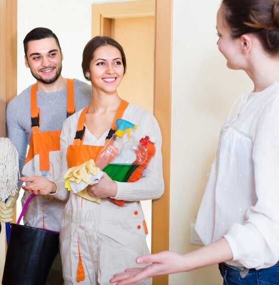 Regular house cleaning service in Orange County in the Living Room