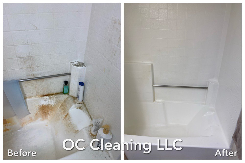 Tire grout house cleaning service in Orange County Tile Wall Cleaning