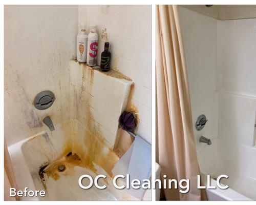 OC House Cleaning - Deep Spring BeforeAfter