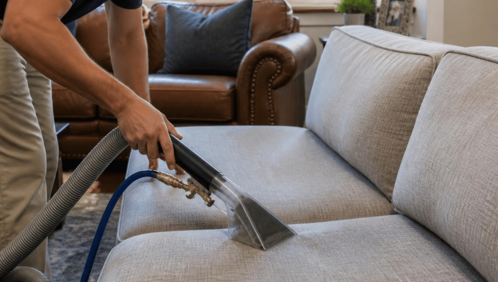Carpet house cleaning service in Orange County in the Living Room Slide